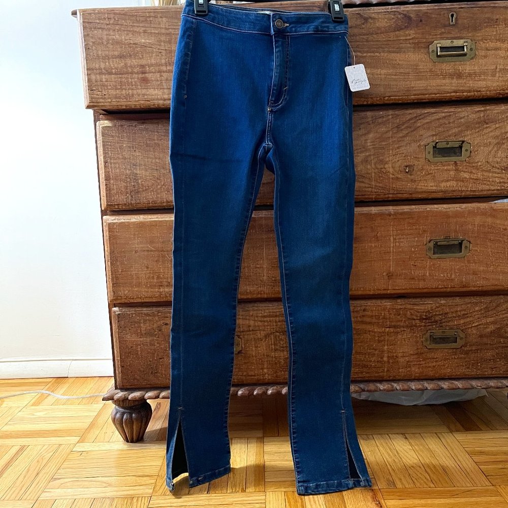 NWT Free People Slit Ankle Jean